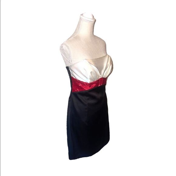 Jessica McClintock for Gunne Sax Strapless Cocktail Dress - Picture 7 of 15